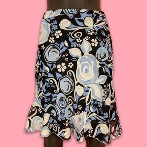 Y2K Floral Ditzy Skirt